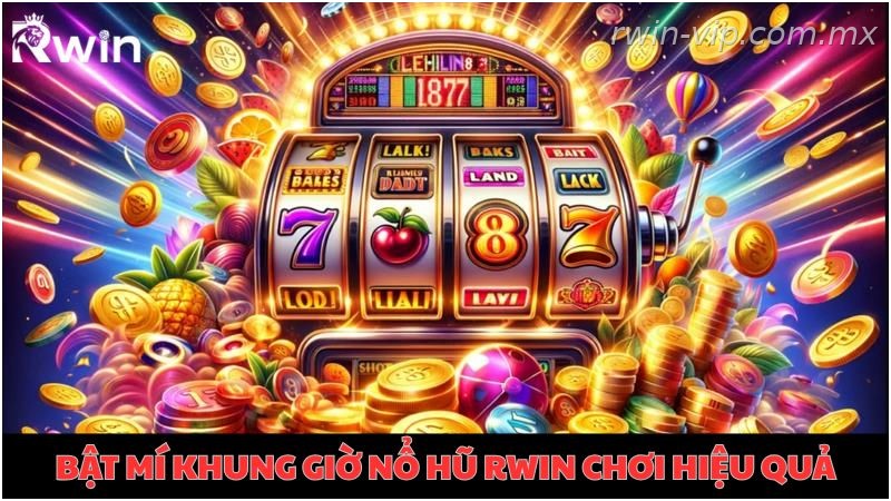 Gợi ý khung giờ chơi nổ hũ Rwin trong ngày