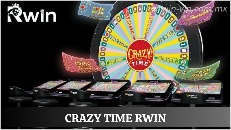Giới thiệu Crazy Time Rwin – trò chơi quay thưởng