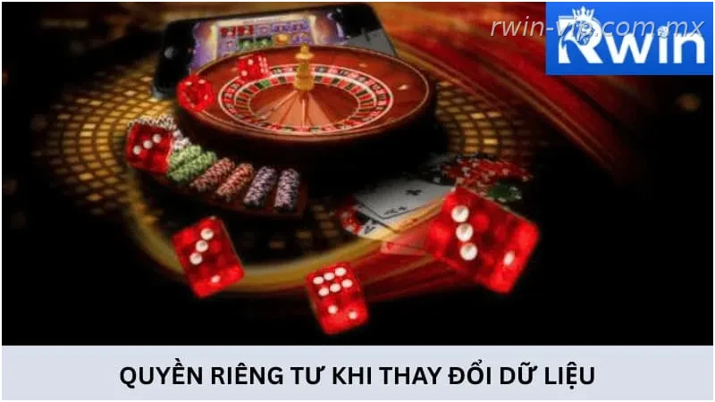 Quyền riêng tư của người dùng khi thay đổi dữ liệu
