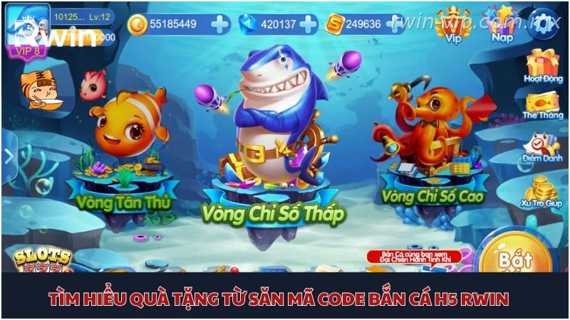 Hướng dẫn săn mã code bắn cá H5 Rwin