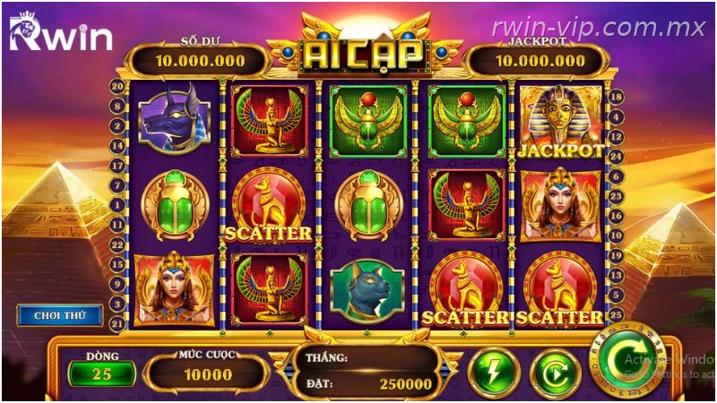 Quan sát nhịp quay slot
