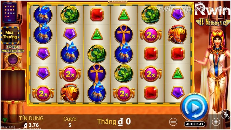 Giới thiệu nổ hũ nữ hoàng Ai Cập Rwin